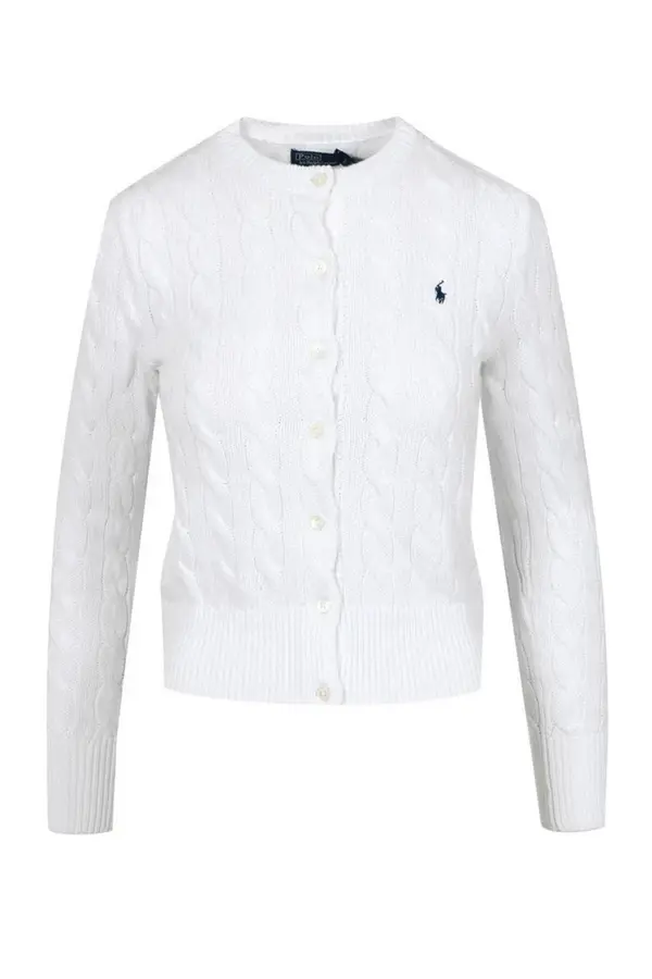 Polo Ralph Lauren Bijeli kardigan Polo Ralph Lauren