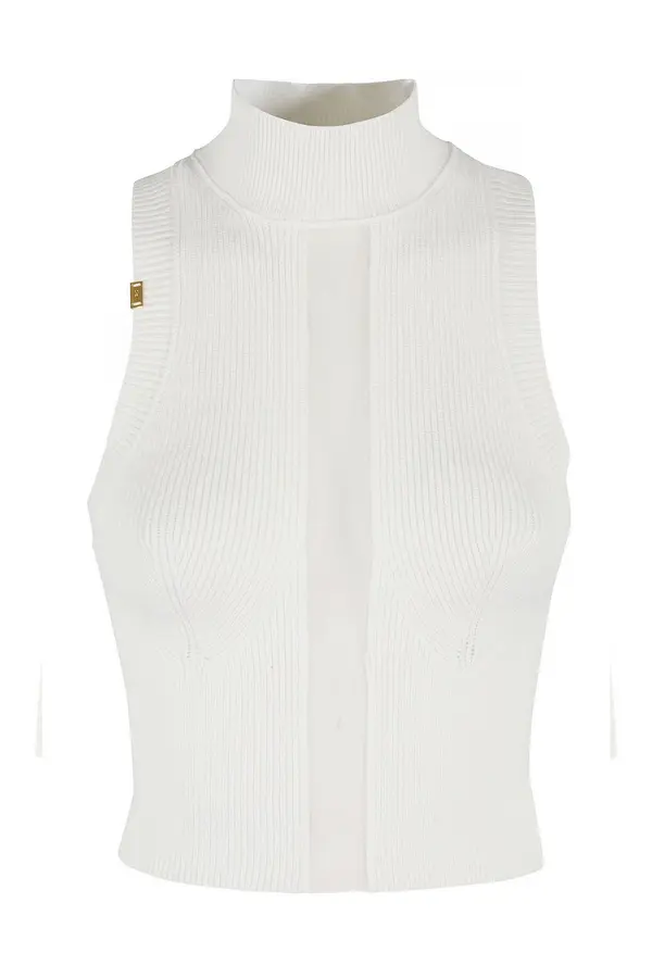 Elisabetta Franchi Bijeli top Elisabetta Franchi