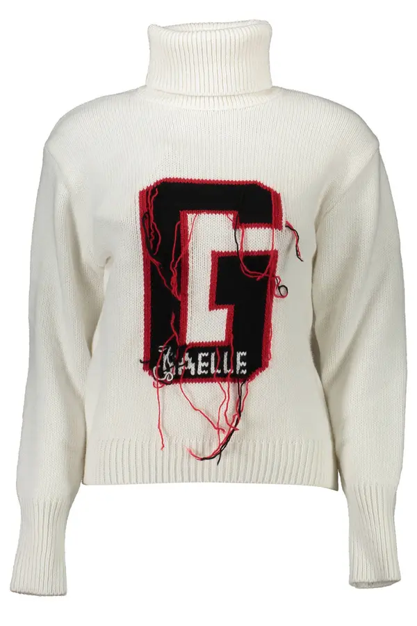 GAELLE PARIS Bijeli ženski pulover GAELLE PARIS