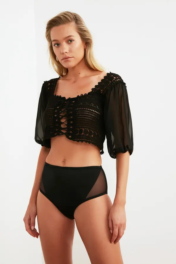 Trendyol Bikini donji dio Trendyol Tulle Detailed