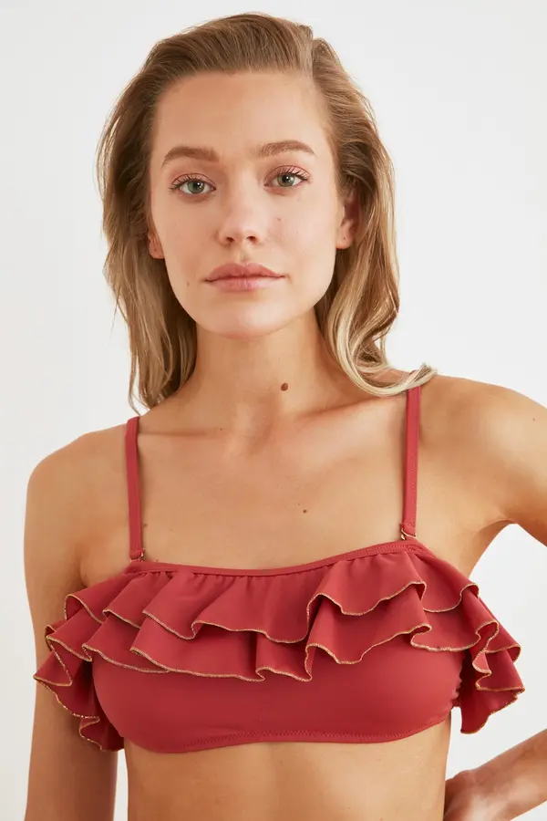 Trendyol Bikini - gornji dio Trendyol Frill detailed