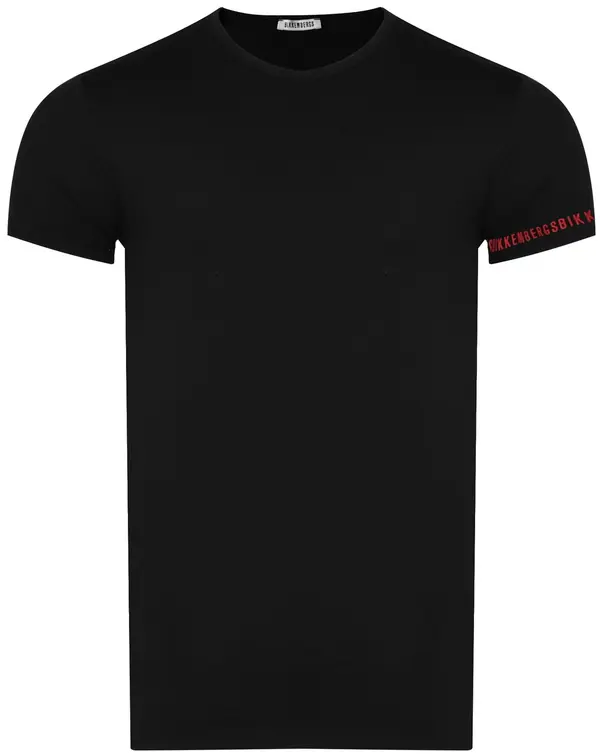 Bikkembergs BIKKEMBERGS - Muška majica kratkih rukava, paket od 2 komada, crna