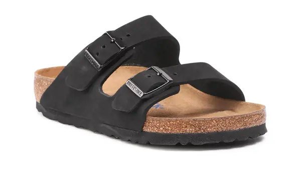 Birkenstock Birkenstock Arizona BS sandale regularnog kroja, crne