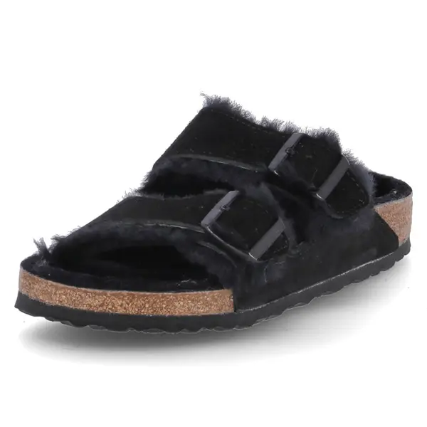 Birkenstock Birkenstock Arizona krznene japanke