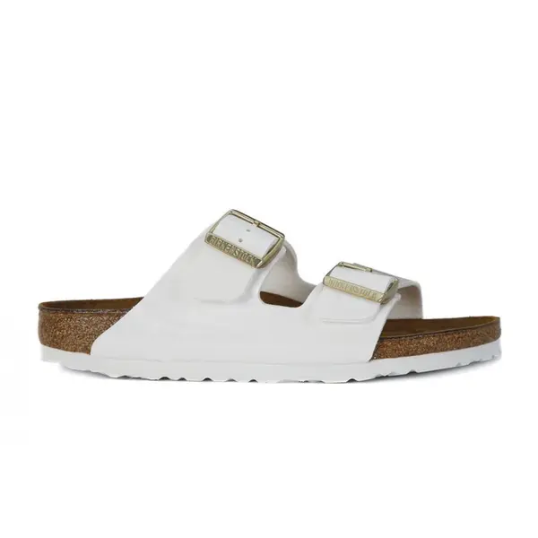 Birkenstock Birkenstock Arizona Patent bijele papuče