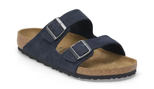 Birkenstock Birkenstock Arizona uske sandale od nubuk kože, plave boje