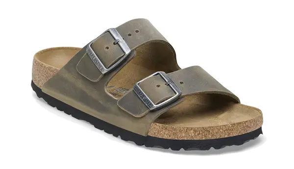 Birkenstock Birkenstock Arizona uske zelene sandale