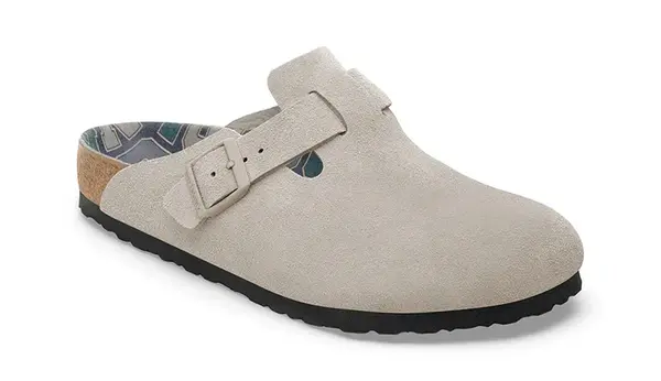 Birkenstock Birkenstock Boston BS sandale sive boje
