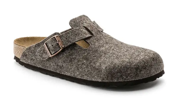 Birkenstock Birkenstock Boston smeđe filcane sandale