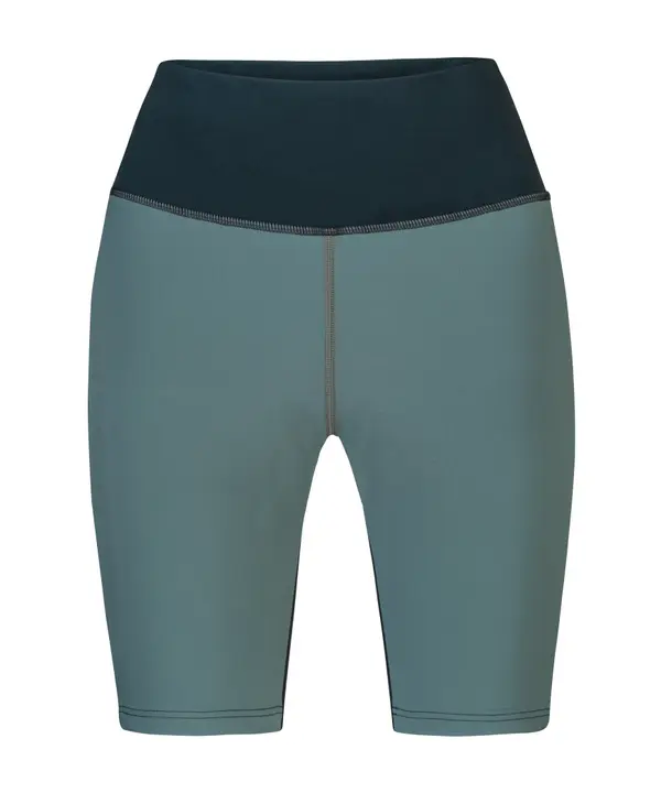 HANNAH Black and Green Women's Short Leggings Hannah Lis Pro