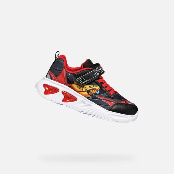 GEOX Black boys' sneakers Geox Assister - Boys