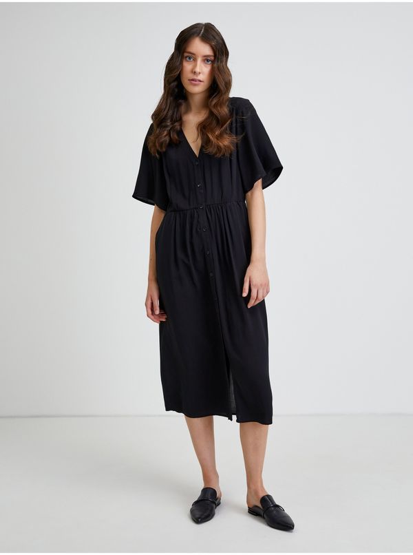 Noisy May Black Dress Noisy May Fiona - Women