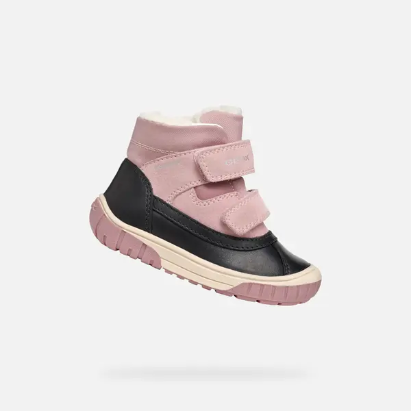 GEOX Black Girls Ankle Boots Geox Omar WPF - Girls