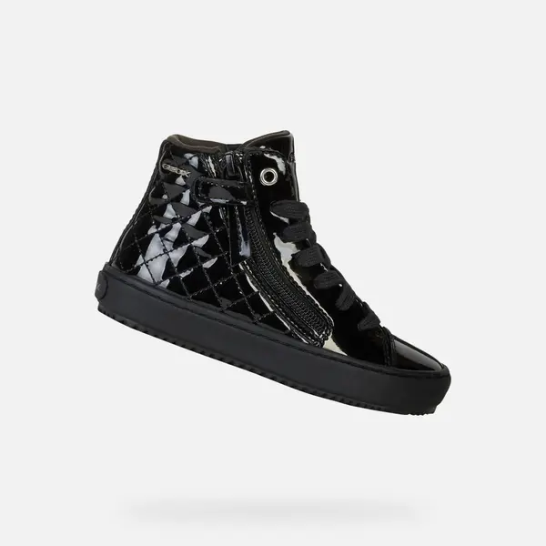 GEOX Black Girls Geox Kalispera Sneakers - Girls