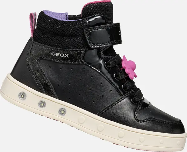GEOX Black Girls Geox Skylin Sneakers - Girls