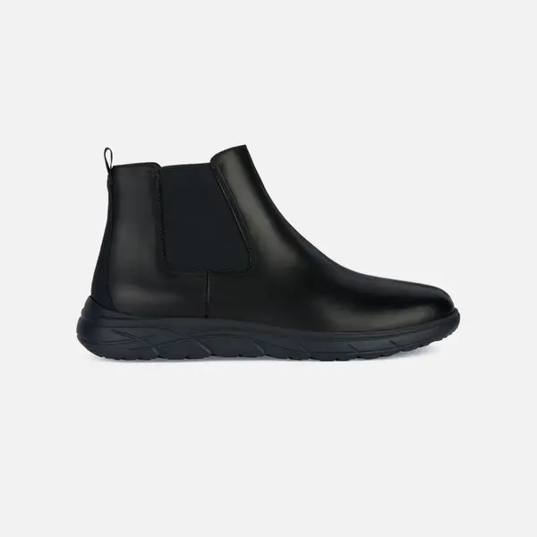 GEOX Black men's ankle boots Geox Portello - Men