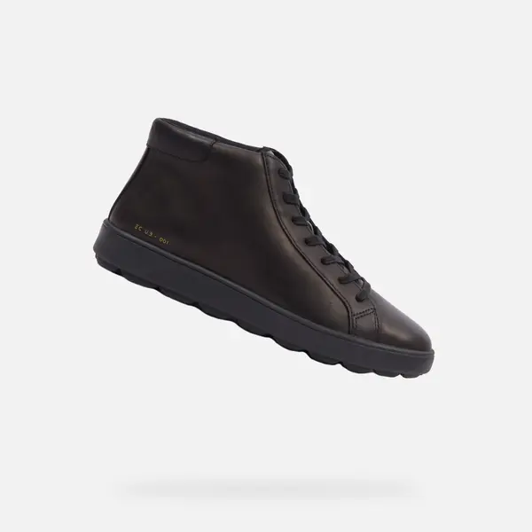 GEOX Black men's sneakers Geox Spherica Ecub-1 - Men's