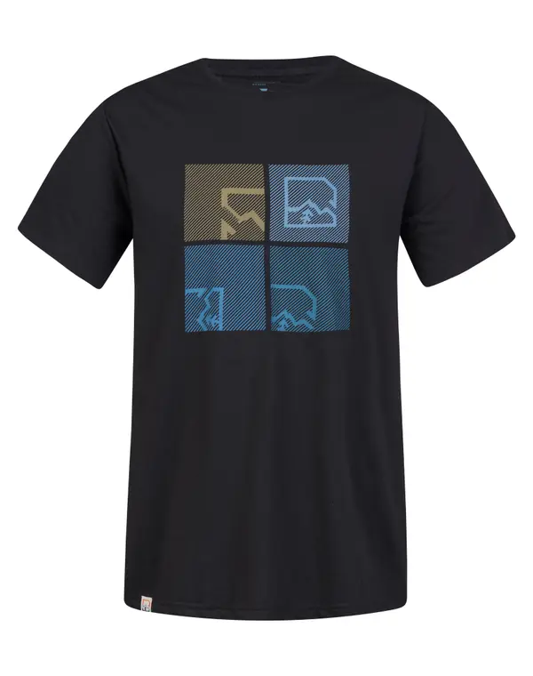 HANNAH Black men's T-shirt Hannah Ramone