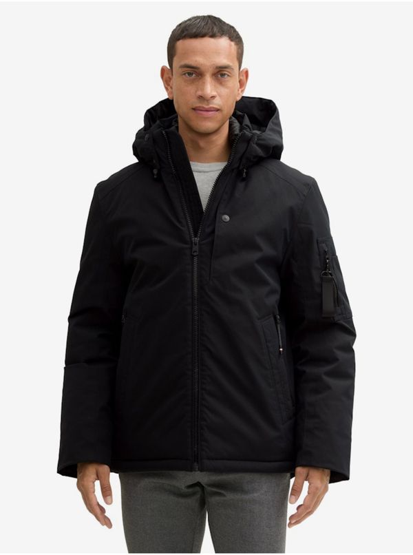 Tom Tailor Black men's winter jacket Tom Tailor - Men's