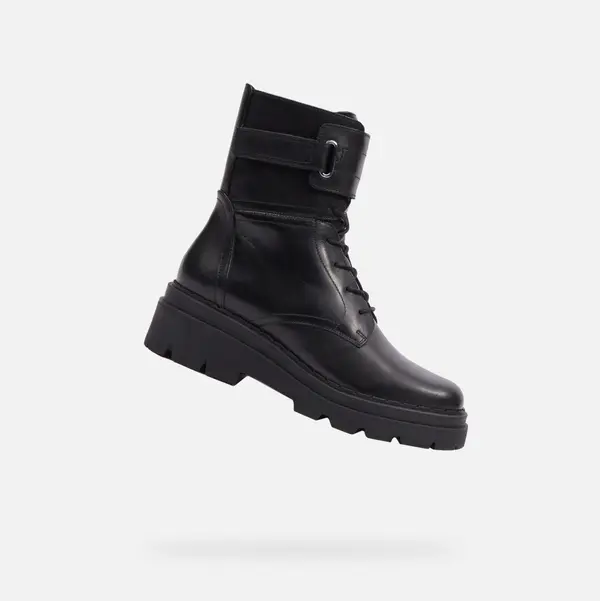 GEOX Black Women's Ankle Boots Geox Felleny - Ladies