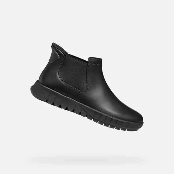 GEOX Black women's ankle boots Geox Flextride Plus - Women's