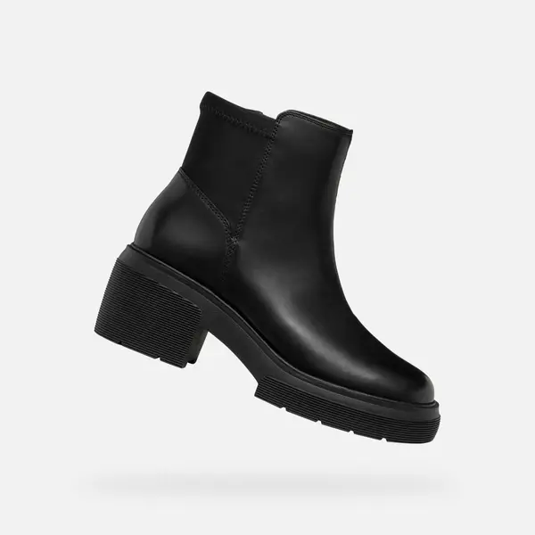 GEOX Black women's ankle boots Geox Spherica EC15 - Women's