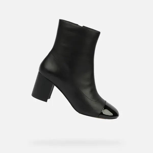 GEOX Black Women's Ankle Boots Geox Virnilisa 65 - Ladies