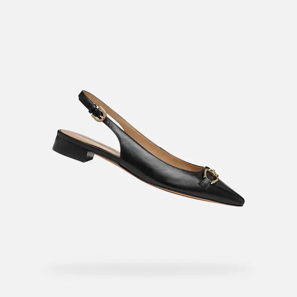 GEOX Black women's ballet flats Geox Giselda 15 - Women's