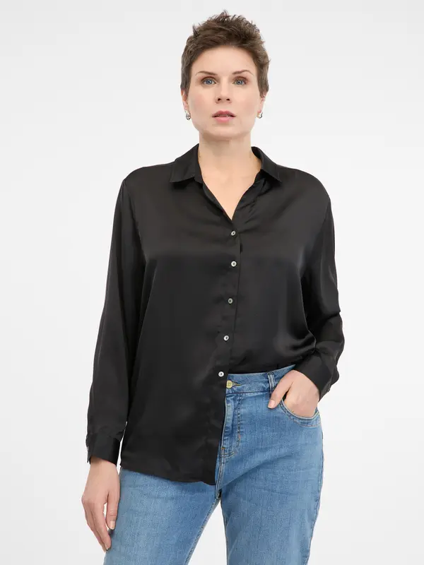 Orsay Black Women's Collar Shirt ORSAY - Women's