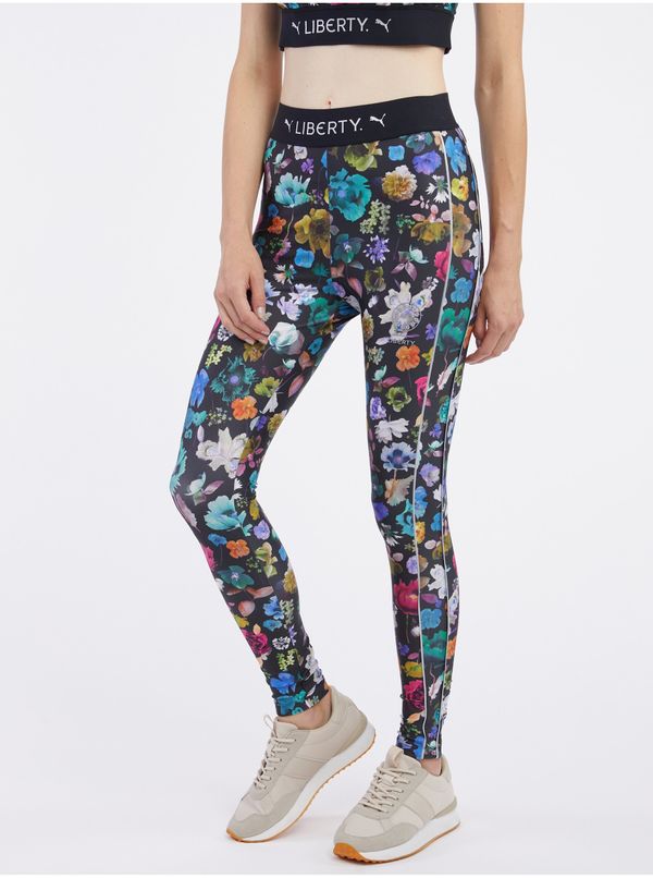 Puma Black women's floral leggings Puma x Liberty - Women's