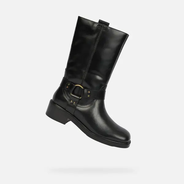 GEOX Black Women's Geox Nalvia Boots - Women's