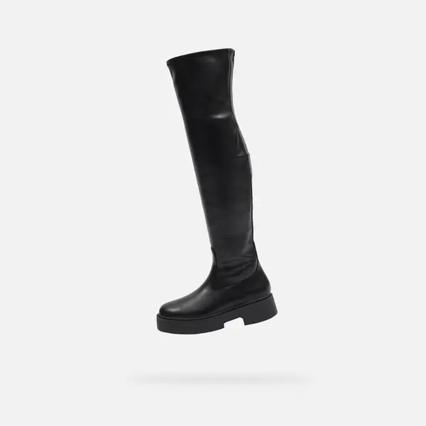 GEOX Black Women's Geox Spherica Ec7 Boots - Women's
