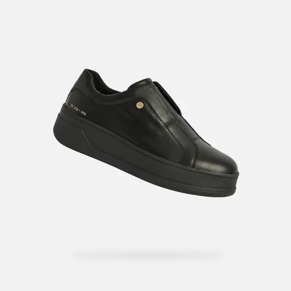 GEOX Black Women's Geox Spherica Ecub-2 Sneakers - Women's