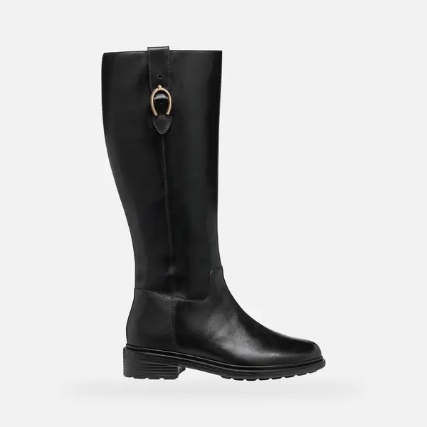 GEOX Black Women's Geox Walk Pleasure Boots - Women's