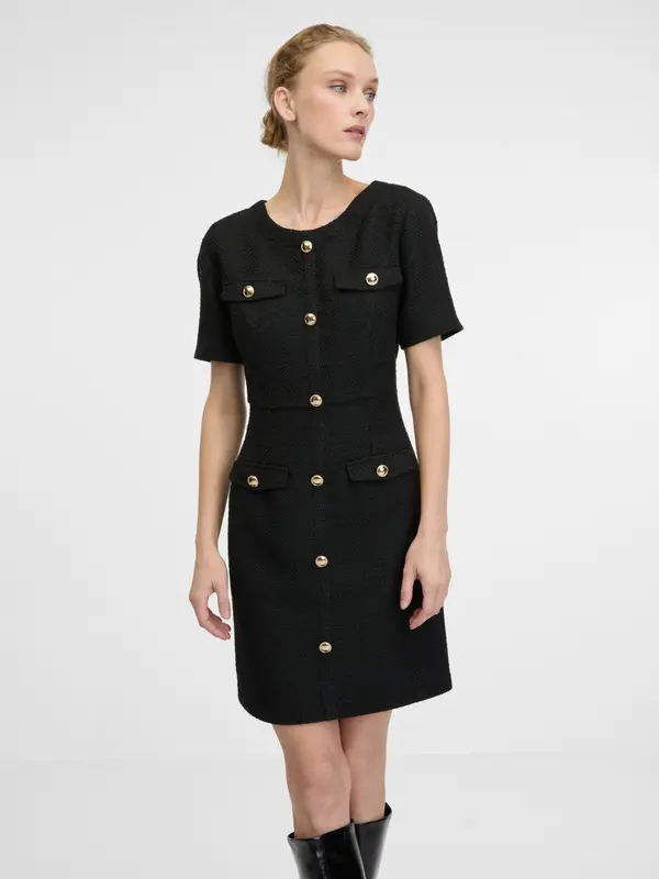 Orsay Black Women's Knee-Length Sheath Dress ORSAY - Women's