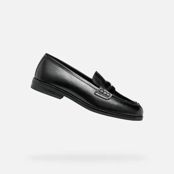 GEOX Black women's moccasins Geox Cloridie - Women's