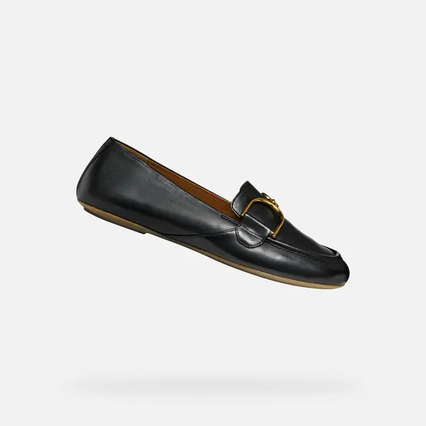 GEOX Black women's moccasins Geox Palmaria - Women's