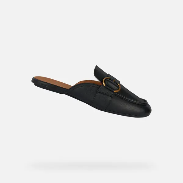 GEOX Black women's moccasins Geox Palmaria - Women's