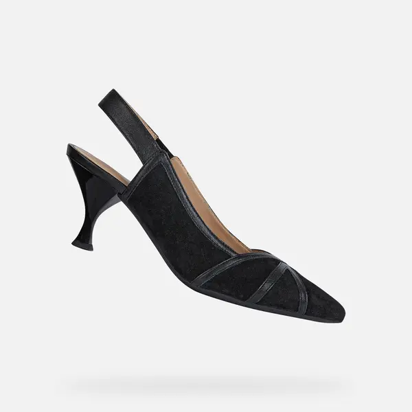 GEOX Black women's pumps Geox Elisangel Mid - Women's