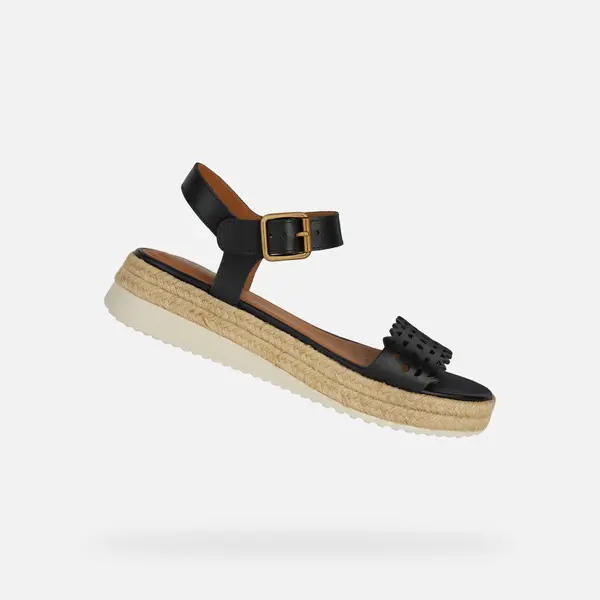 GEOX Black Women's Sandals Geox Eolie - Women's