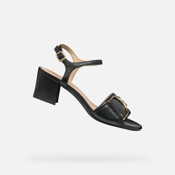 GEOX Black women's sandals Geox Neeraklia 50 - Women's