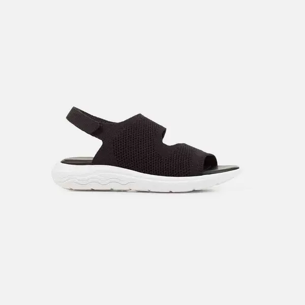 GEOX Black women's sandals Geox Spherica Ec5 A - Women's