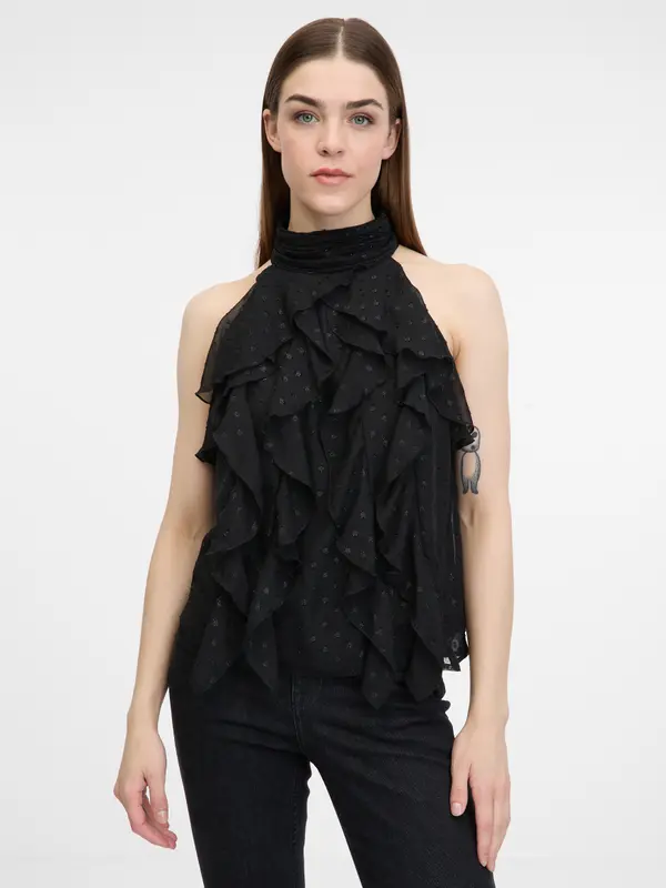 Orsay Black Women's Sleeveless Blouse ORSAY - Women's