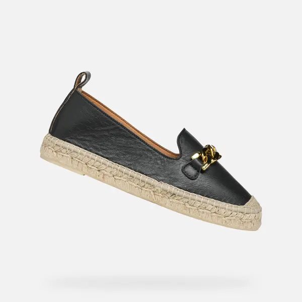 GEOX Black Women's Slip on Geox Lampedusa - Women's