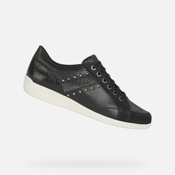 GEOX Black women's sneakers Geox Myria - Women's