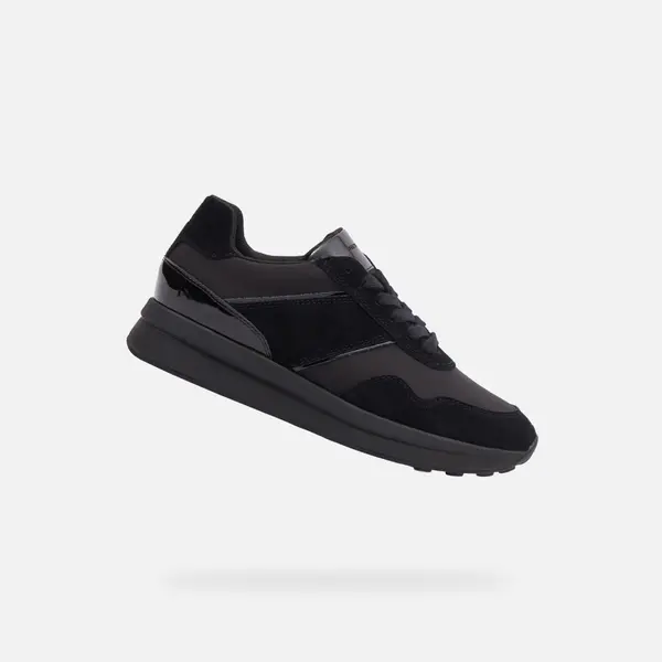 GEOX Black women's sneakers Geox Runntix - Women's