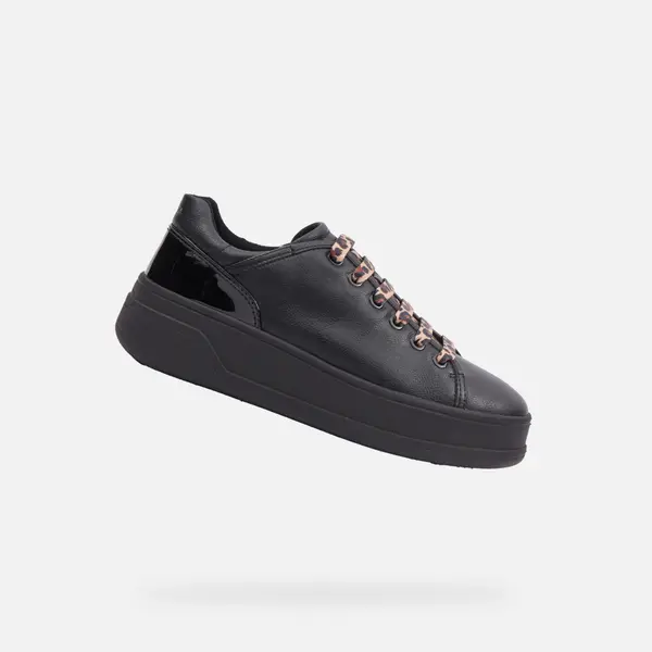 GEOX Black women's sneakers Geox Spherica Ecub-2 - Women's