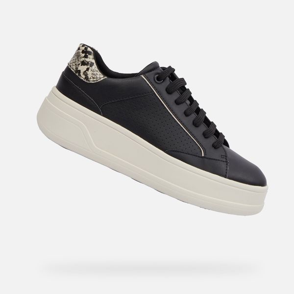 GEOX Black women's sneakers Geox Spherica ECUB-2 - Women's