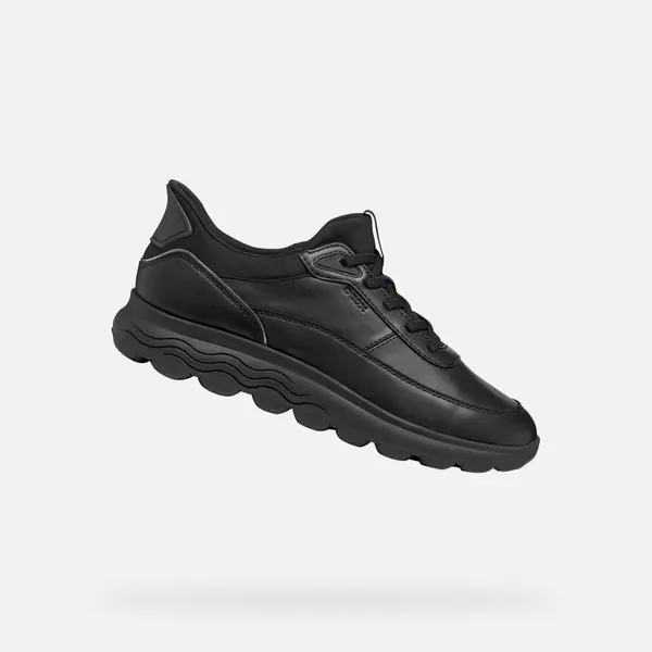 GEOX Black women's sneakers Geox Spherica Plus - Women's