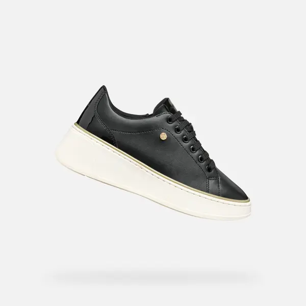 GEOX Black women's sneakers Geox Sunnetty - Women's